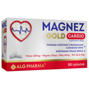 ALG Pharma Magnez Gold Cardio - 50 tabletek