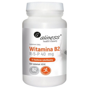 Aliness Witamina B2 R-5-P (ryboflawina) 40 mg - 100 tabletek