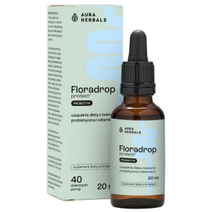 Aura Herbals Floradrop Protect, Probiotyk - 20 ml