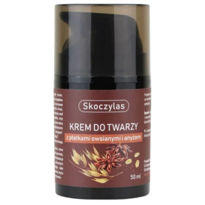Skoczylas Krem do twarzy z płatkami owsianymi i anyżem - 50 ml