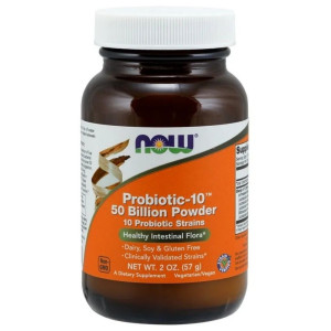 Now Foods Probiotic-10 (Probiotyk) 50 miliardów - 57 g