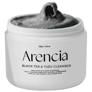 Arencia Black Tea Rice Mochi Rozjaśniająca pasta z czarną herbatą - 120 g