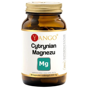 Yango Cytrynian magnezu 540 mg - 90 kapsułek