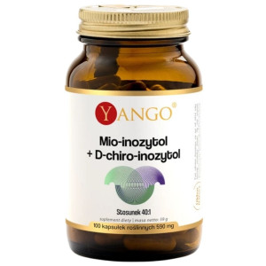 Yango Mio-inozytol + D-chiro-inozytol - 100 kapsułek