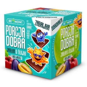 Porcja Dobra Kostka z niespodzianką jabłko-śliwka - 16 g