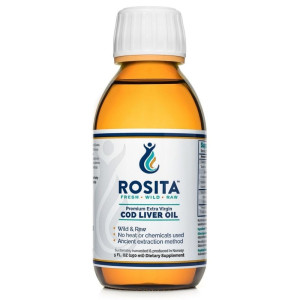 Rosita Olej z wątroby dorsza (EVCLO) w płynie - 150 ml