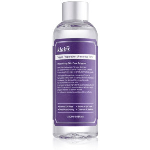 Dear, Klairs Supple Preparation Unscented Tonik Nawilżający - 180 ml