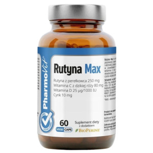 PharmoVit Rutyna Max - 60 kapsułek