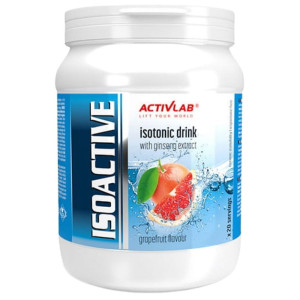 Activlab Isoactive, Elektrolity + witaminy B, grejpfrut - 630 g