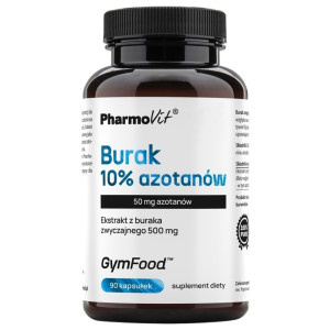 PharmoVit Burak 10% azotanów - 90 kapsułek