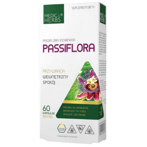 Medica Herbs Passiflora 500 mg - 60 kapsułek