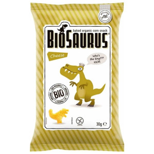 McLloyd's BioSaurus Chrupki kukurydziane bezglutenowe, serowe - 30 g