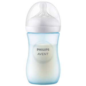 Philips Avent Responsywna butelka Natural dla niemowląt, niebieska - 260 ml