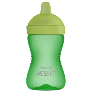 Philips Avent Kubek z twardym ustnikiem, zielony - 300 ml
