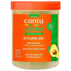 Cantu Avocado Nawilżający żel do stylizacji loków - 524 g