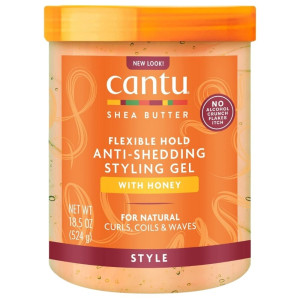Cantu Shea Butter Żel do stylizacji włosów kręconych z miodem, zapobiega wypadaniu - 524 g
