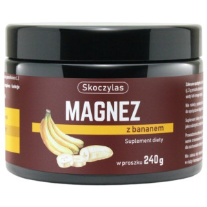 Skoczylas Magnez z bananem - 240 g
