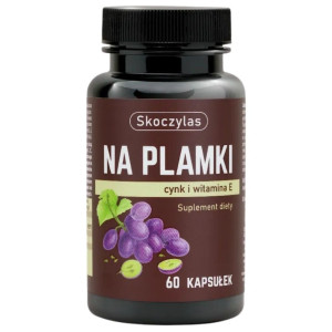 Skoczylas Na plamki (cynk, beta karoten, witamina E) - 60 kapsułek