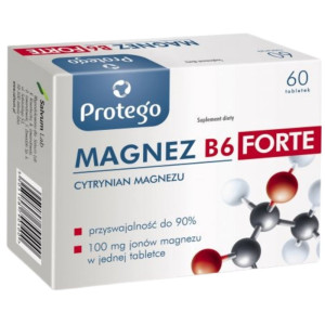 Protego Magnez B6 Forte - 60 tabletek