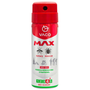 VACO Spray MAX na komary, kleszcze, meszki - 50 ml