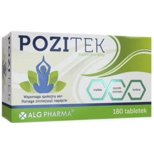 ALG Pharma Pozitek - 180 tabletek