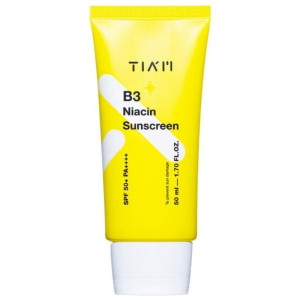 TIAM B3 Niacin Krem przeciwsłoneczny SPF50+ z witaminą B3 i arbutyną - 50 ml