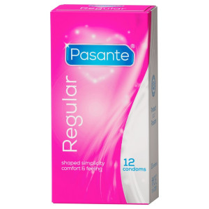 Pasante Regular Prezerwatywy - 12 sztuk