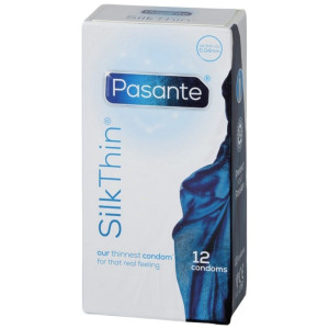 Pasante Silk Thin Prezerwatywy cienkie - 12 sztuk