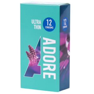 Pasante Adore Ultra Thin Prezeratywy ultra cienkie - 12 sztuk