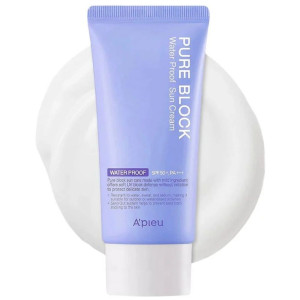 A'Pieu Pure Block Wodoodporny krem przeciwsłoneczny SPF50+ z formułą Sound-Out - 50 ml