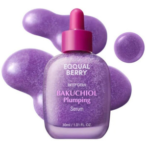 Eqqualberry Bakuchiol Plumping Serum ujędrniające z bakuchiolem i ceramidami - 30 ml