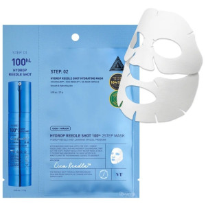 VT Cosmetics Hydrop Reedle Shot 100hL Maska nawilżająca z ampułką - 27 g + 1,5 g