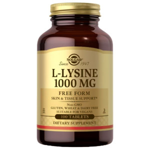 Solgar L-Lizyna 1000 mg - 100 tabletek