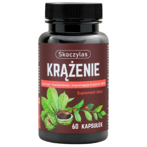 Skoczylas Krążenie, Ruszczyk, diosmina, kasztanowiec - 60 kapsułek