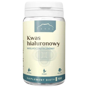 Nanga Kwas hialuronowy wielkocząsteczkowy 200 mg - 100 kapsułek