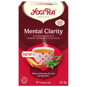 Yogi Tea Mental Clarity Herbata z ziół i przypraw - 17 saszetek