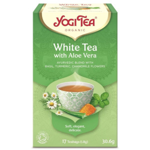 Yogi Tea Herbata biała z aloesem - 17 saszetek