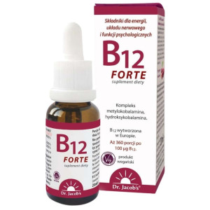Dr. Jacob's Witamina B12 Forte - 20 ml