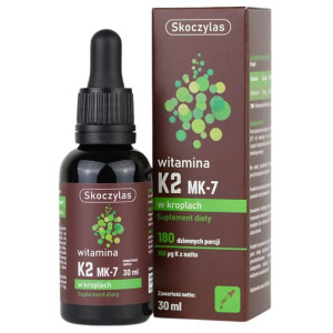 Skoczylas Witamina K2 MK7 w kroplach - 30 ml