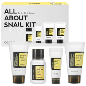 COSRX All About Snail Kit - Zestaw kosmetyków z mucyną ślimaka