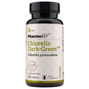 PharmoVit Chlorella Dark-Green - 360 tabletek
