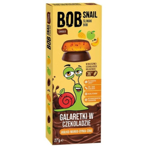 Bob Snail Galaretki w czekoladzie jabłko-mango-dynia-chia - 27 g
