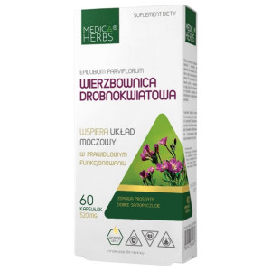 Medica Herbs Wierzbownica drobnokwiatowa 520 mg - 60 kapsułek