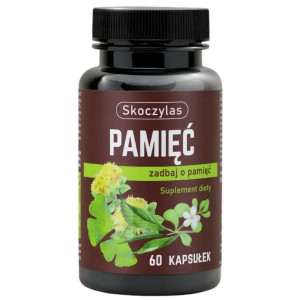Skoczylas Pamięć, Miłorząb, bakopa - 60 kapsułek
