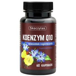 Skoczylas Koenzym Q10, wiesiołek i ogórecznik - 60 kapsułek