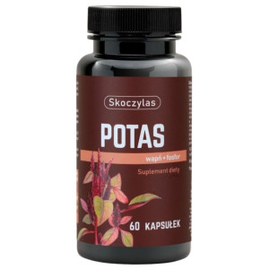 Skoczylas Potas, wapń, fosfor - 60 kapsułek