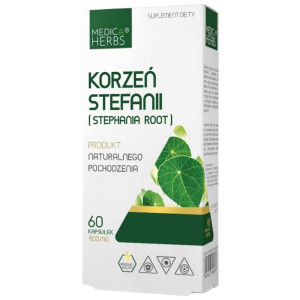 Medica Herbs Korzeń Stefanii 400 mg - 60 kapsułek