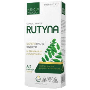 Medica Herbs Rutyna 350 mg - 60 kapsułek