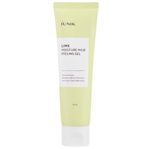 iUNIK Lime Moisture Łagodny peeling żelowy do twarzy - 90 ml