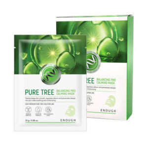 Enough Pure Tree Maska z wyciągiem z drzewa herbacianego - 10 sztuk